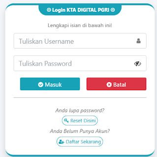 Register PGRI Supiori - Persatuan Guru Republik Indonesia Cabang Supiori